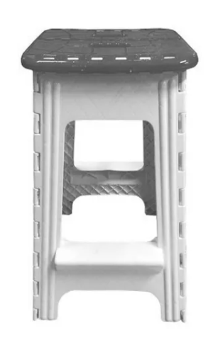 Banquito Plegable Plastico Alto Banco Banqueta