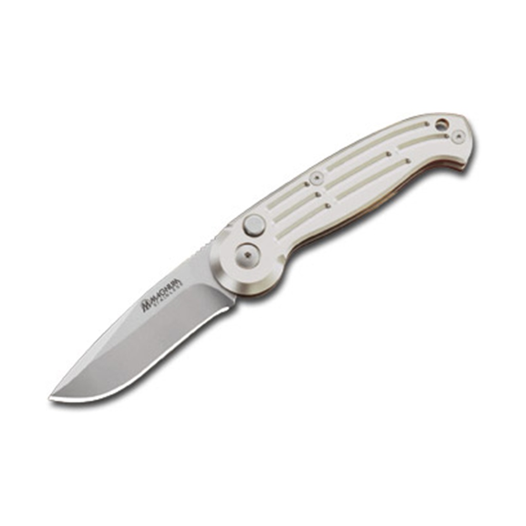 Navaja Boker Magnum Acero Hoja 6,5 Cm Automática 