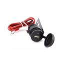 Cargador Para Moto Scooter Cuatriciclo Toma 12v Usb Gps Cel