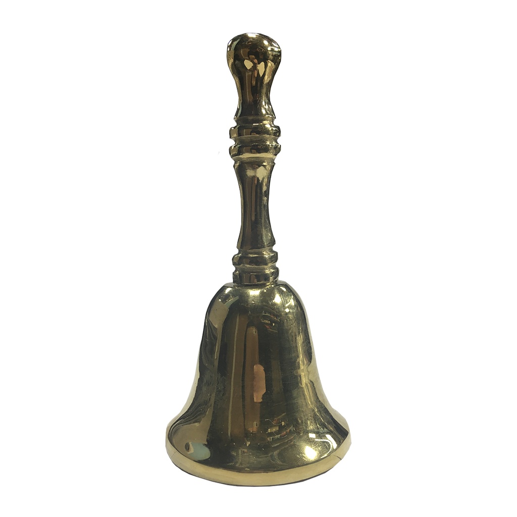 Campana De Mano Náutica Bronce Reglamentaria Pna