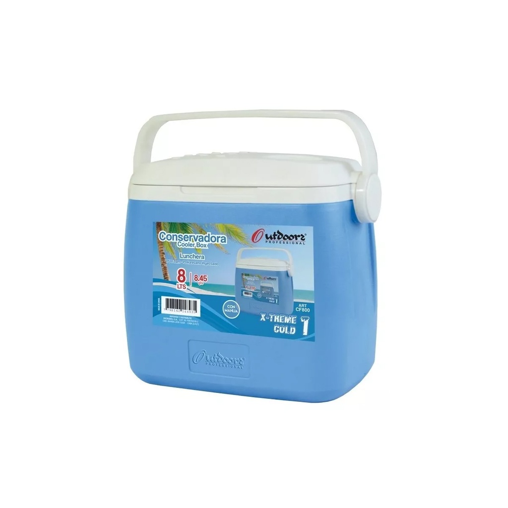 Conservadora Lunchera Pro 8 Lts Con Manija Outdoors 