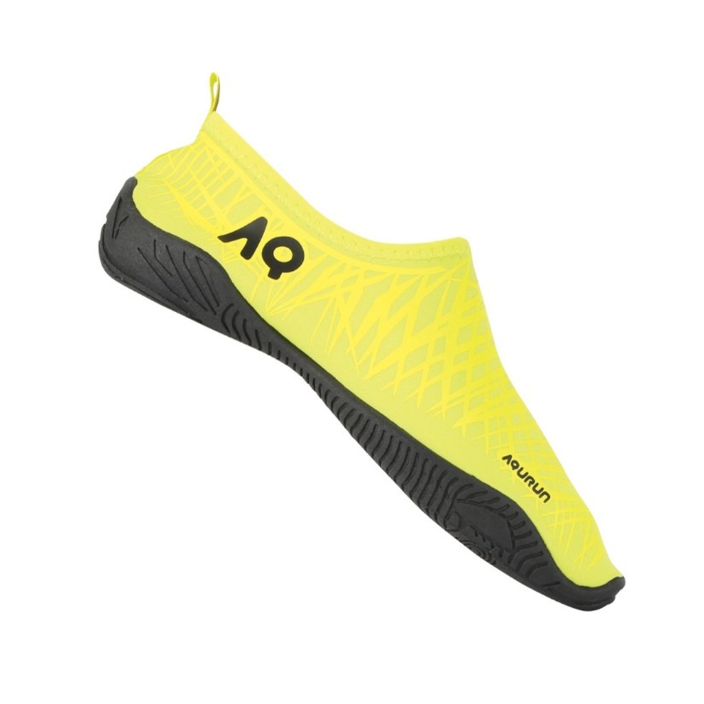 Zapatillas Nauticas Neoprene Aqurun Verde Negro 200 Talle 32