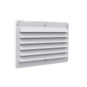 Rejilla Ventilación Plástica Rectangular 12,5x26cm Motorhome