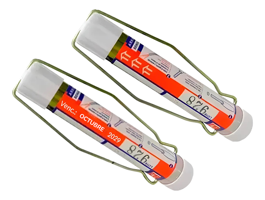 Par de Bengalas De Mano Nauticas Reglamentarias Venc. 4 Años