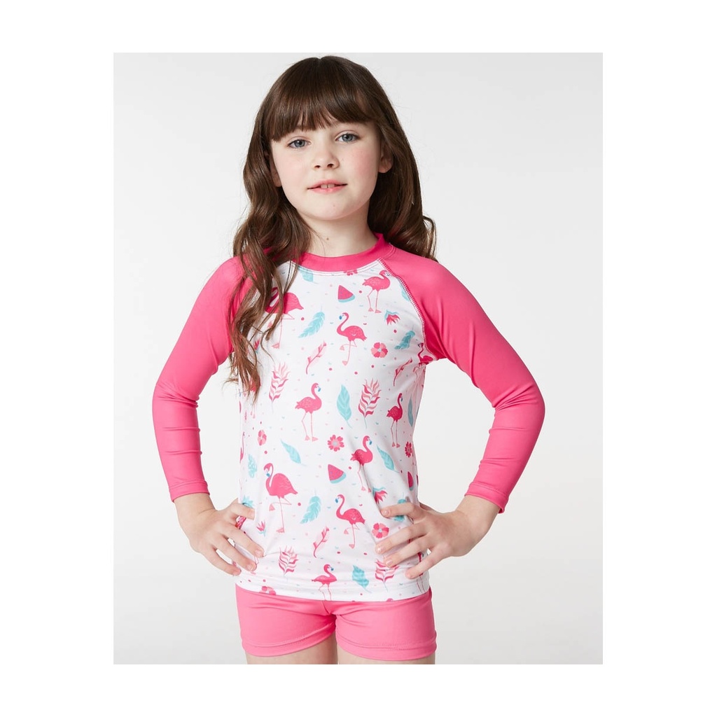 Remera UV niño Flamenco Talle 6