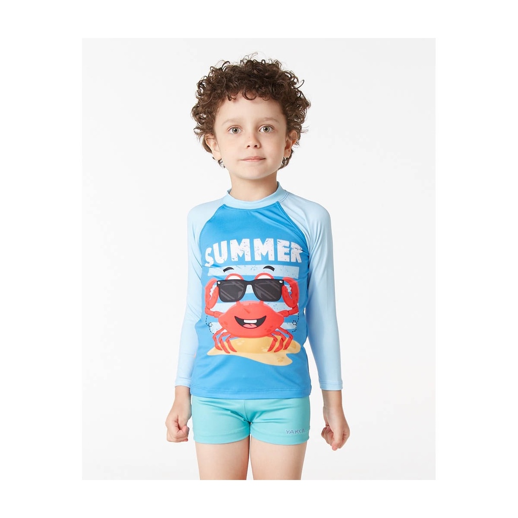 Remera UV niño Cangrejo Talle 4