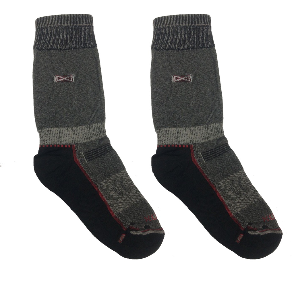 Medias Termicas Sox Microfibra Talle S GrisRojo