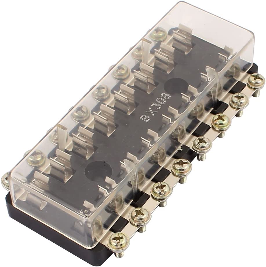 Fusilera Fusiblera Universal 8 Fusibles Tubo Con Tapa