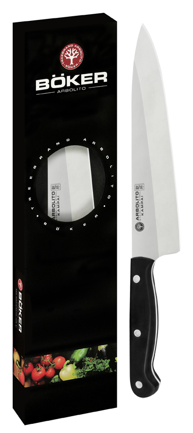 Cuchillo Cocinero Boker Arbolito  Deba Ii Acero Inox 20 Cm