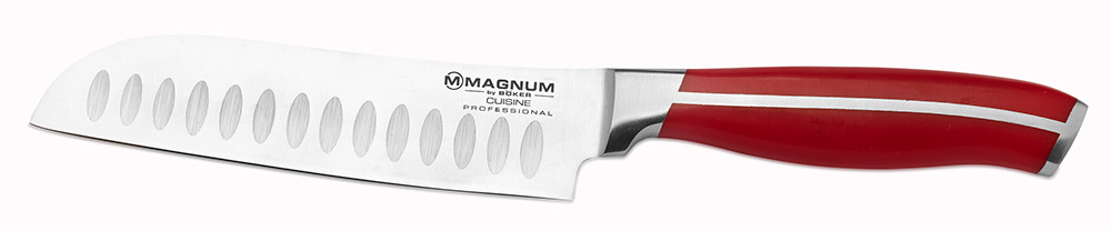 SANTOKU 5&quot; HOJA 12,5 cm Color Rojo