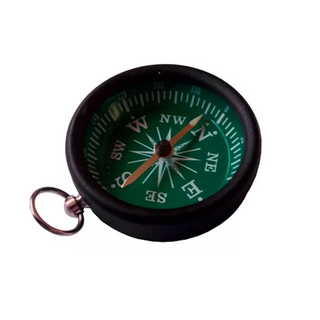 Brújula De Bolsillo Camping Airelibre Supervivencia Aluminio