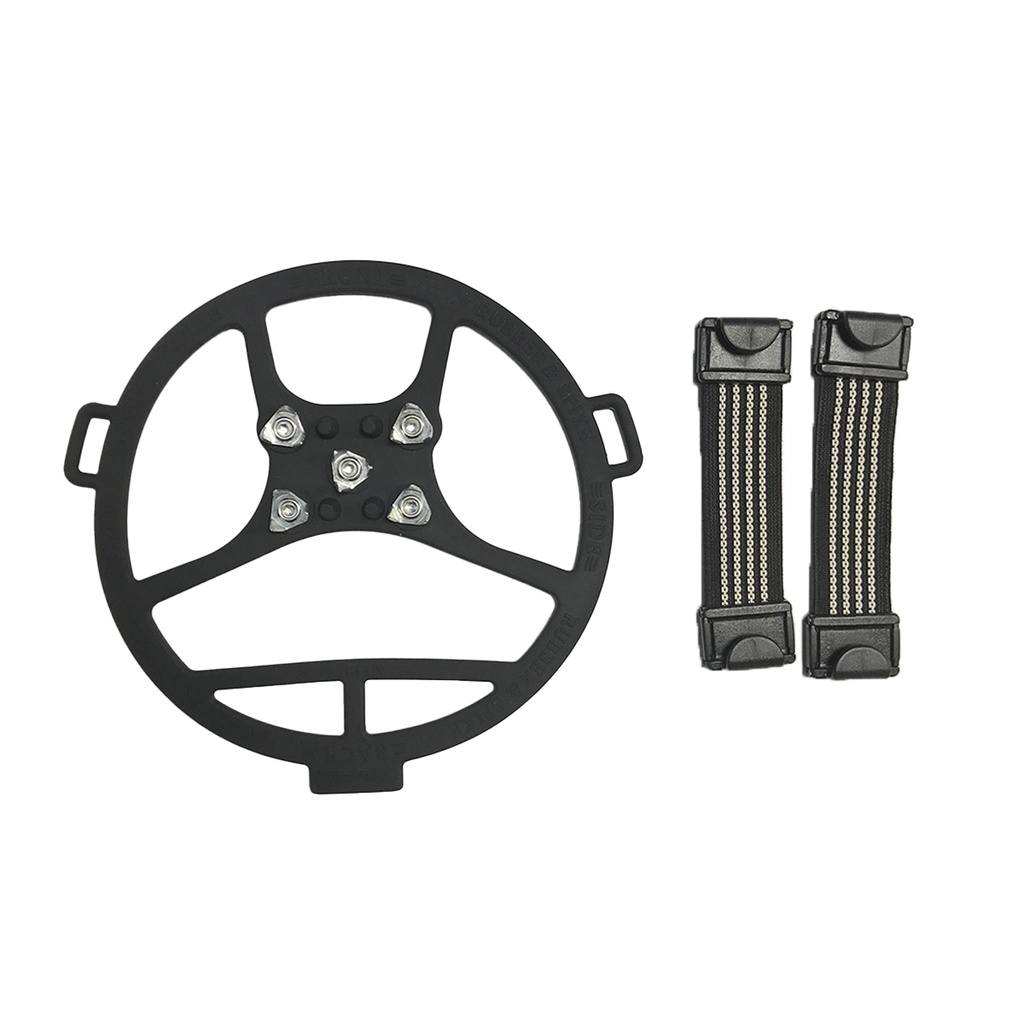 Crampones Clavos Grampas Para Zapato Nieve Y Hielo Con Correa De Sujeción Elásticas