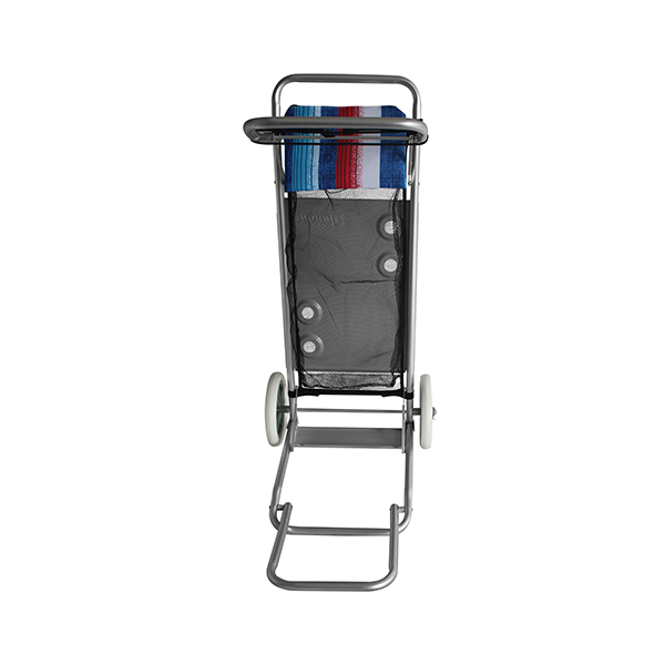 Carrito Carro Playero Aluminio Mesa Porta Conservadora Y Reposeras