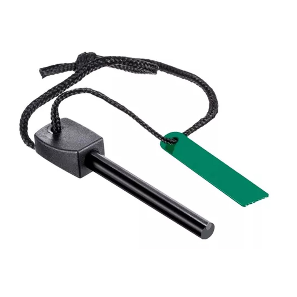 Pedernal Iniciador De Fuego Barra Magnesio Supervivencia