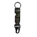 Llavero Supervivencia Paracord Pedernal Brujula Destapa 5en1