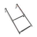 Escalera Nautica Bajo Planchada Telescópica 2 Escalones