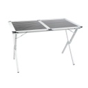 Mesa Camping Aluminio 6 Personas Plegable Liviana Con Funda