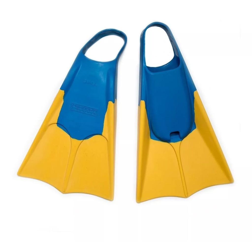 Patas De Rana Aletas Bodyboard Natación Surf Shock N' Blue TALLE S