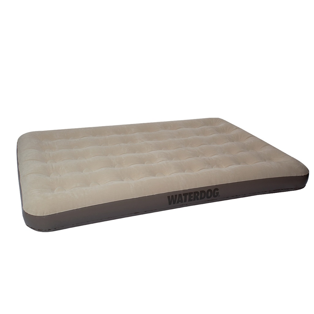 Colchón inflable afelpado 191x137x22 cm