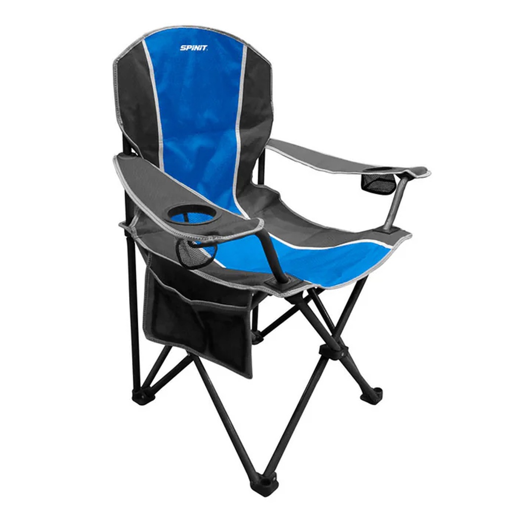 Silla Sillón Plegable Camping Director Deluxe Reforzado Acero Funda