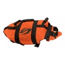 Chaleco Salvavidas Para Perros Acuasport Talle M Largo Naranja