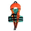 Chaleco Salvavidas Aquafloat Ski Niño Con Cuello Estampado Talle 02 Línea Nueva