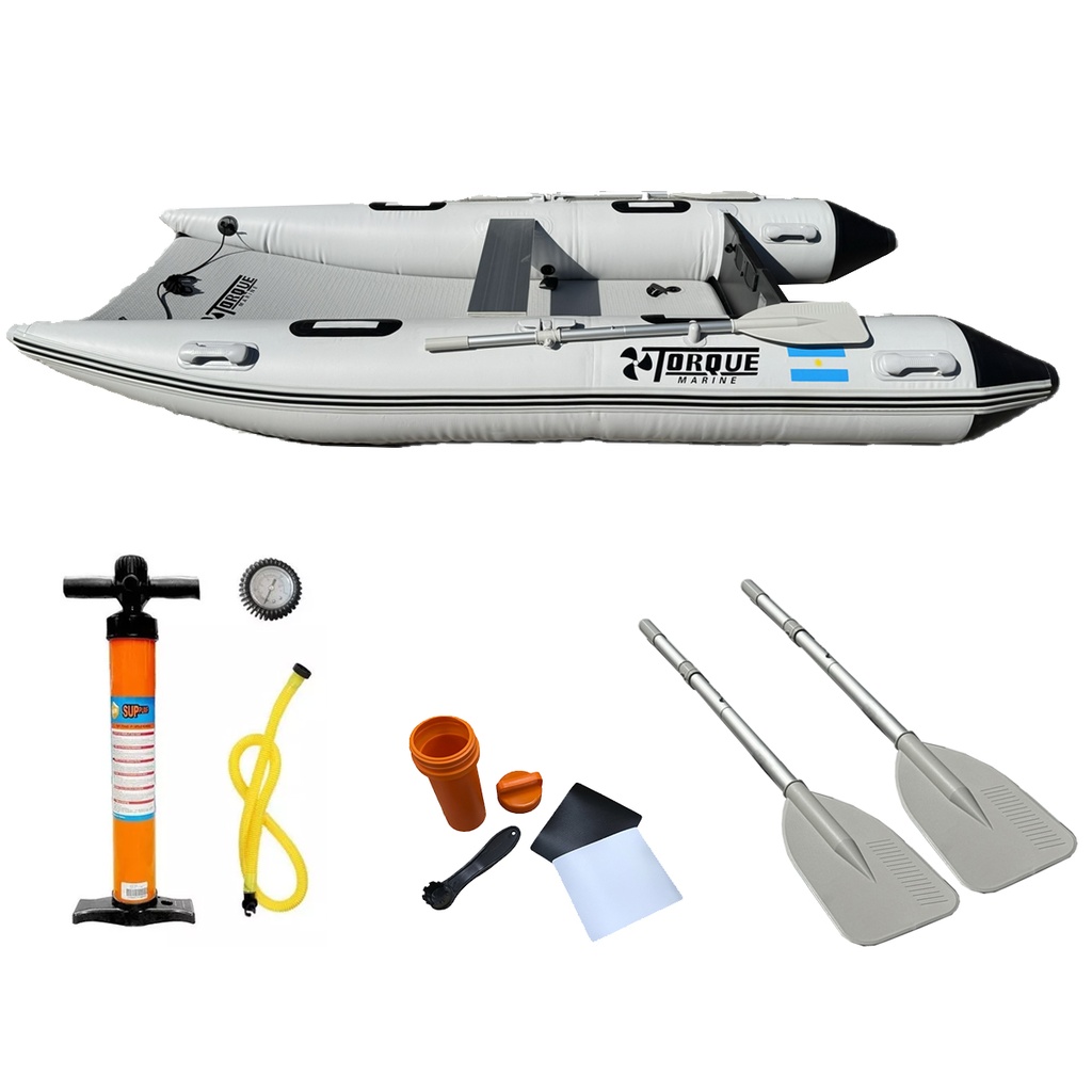 Gomon Desarmable Catamarán Piso Inflable 3.35m Torque Marine