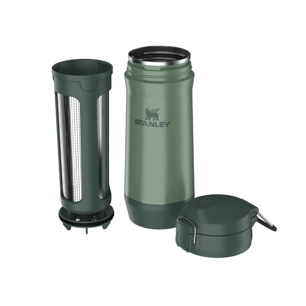 Yerbera Stanley Stay Fresh Despolvillador Saca Polvo 500gr Verde