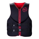 Chaleco Salvavidas De Neoprene Impacto Hyperlite Wakeboard Negro/Rojo Talle S