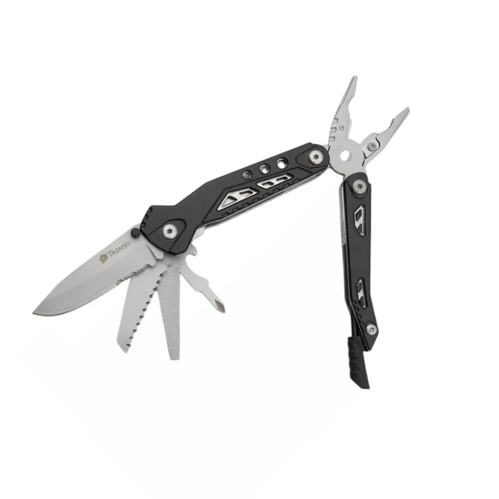 Pinza Cortaplumas Multiherramienta Trento 12 Funciones Blade+ II