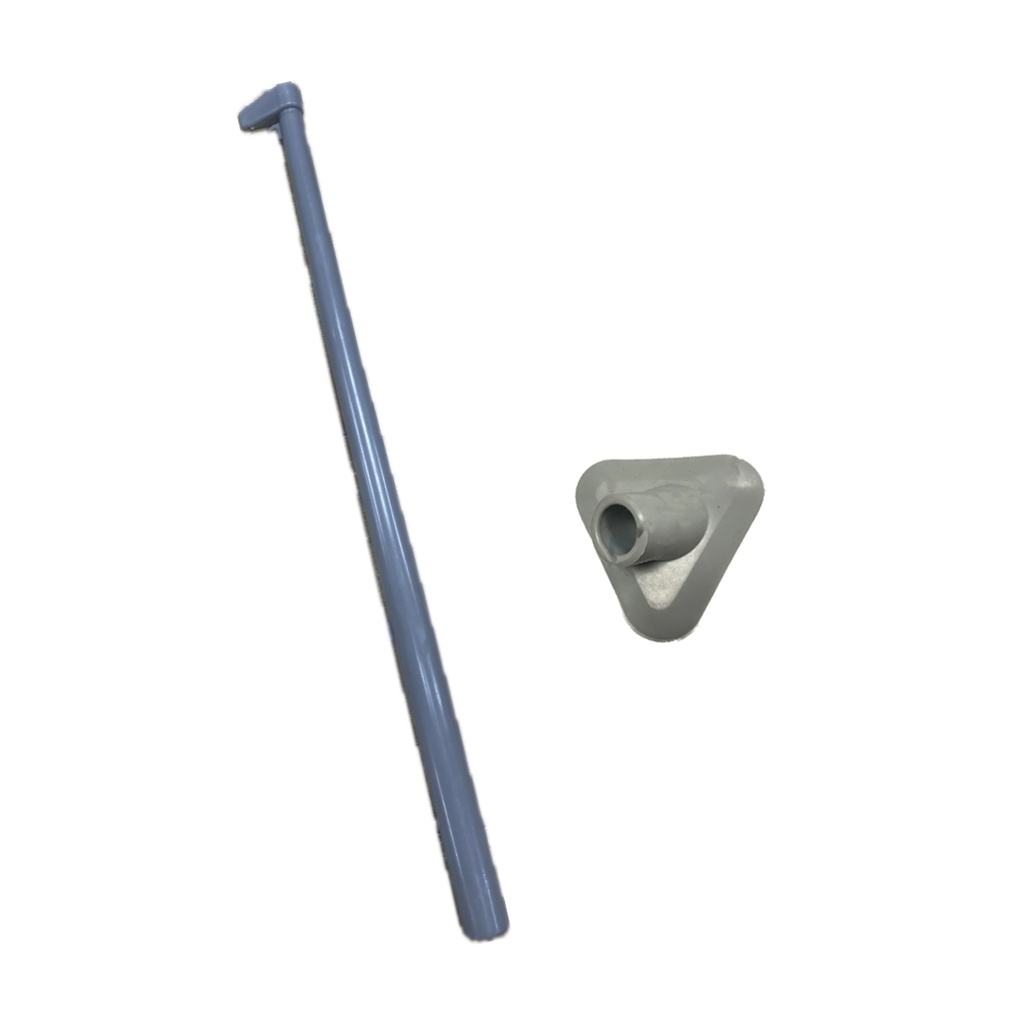 Mastil Con Base Para Pegar Gomon Semirrigido Nautica