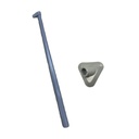 Mastil Con Base Para Pegar Gomon Semirrigido Nautica