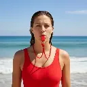 Silbato Guardavidas Nautico Correa Rojo Torque Marine Arbitro Futbol Profe Educacion Fisica Deportivo Sin Bolita No Fox