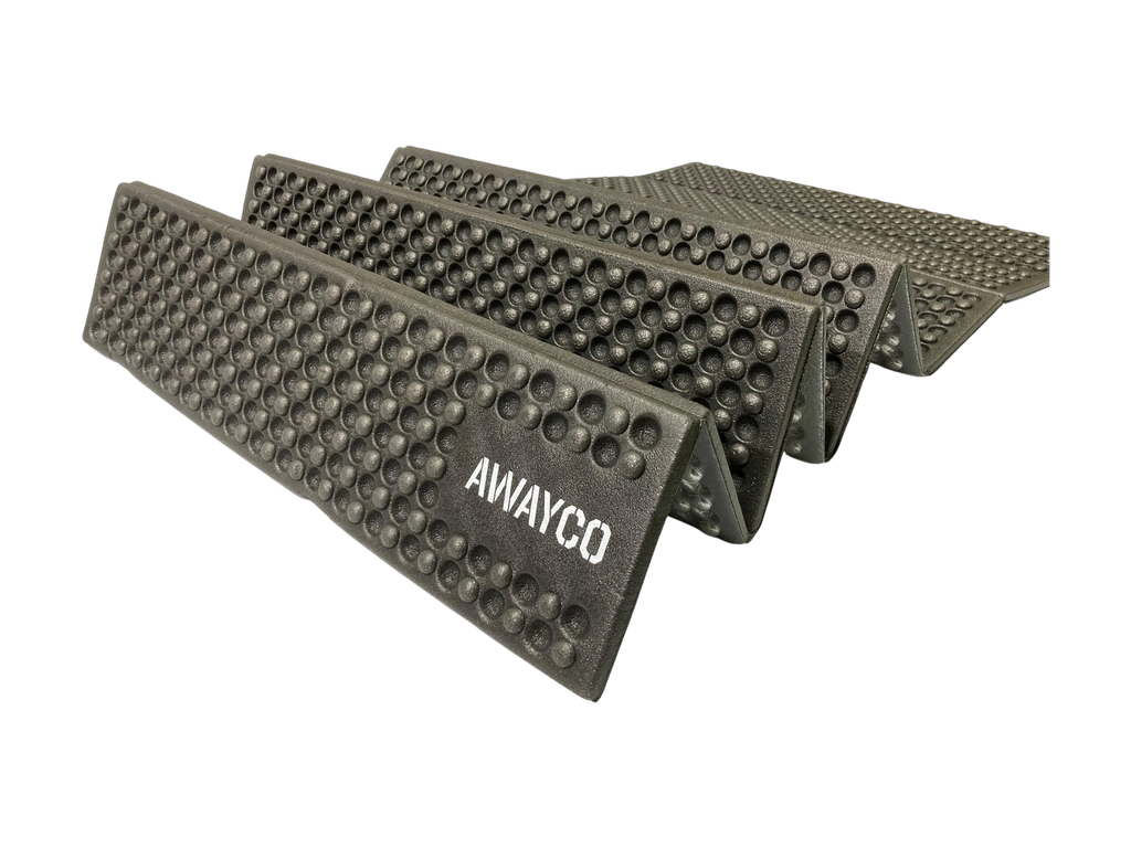 Aislante Térmico Portátil Awayco Aire Libre Mat Campamento Negro