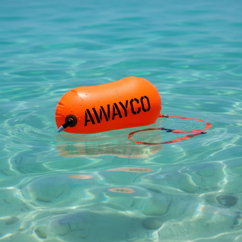 Boya De Nado Awayco Natación Triatlón Aguas Abiertas Swim Buoy