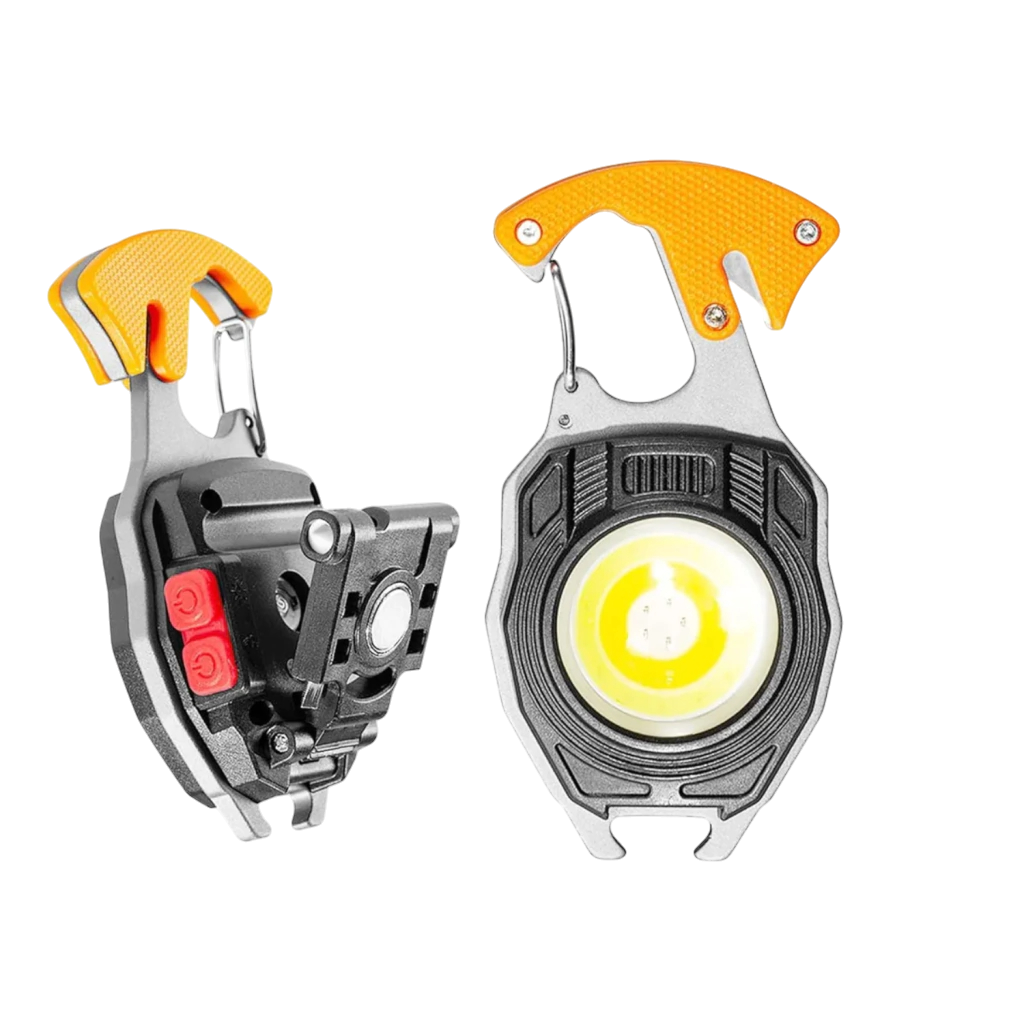 Linterna Awayco Led Cob Multifuncion Recargable Usb Iman Gancho Encendedor