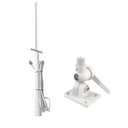 Antena Vhf 6.5db 240cm + Base Articulada Con Palanca 