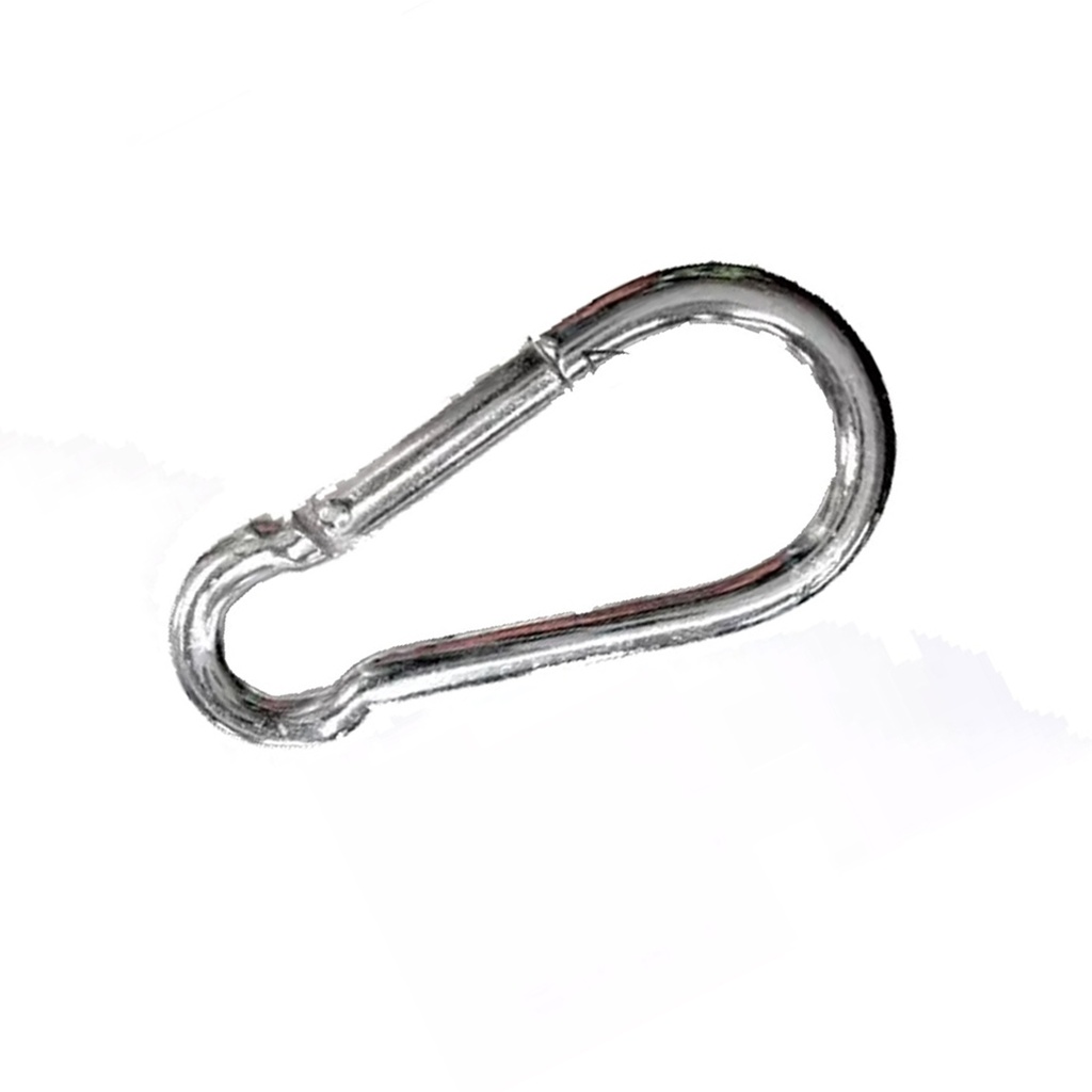 Mosqueton Tipo Bombero Acero Inoxidable 5/16 8x80 Mm