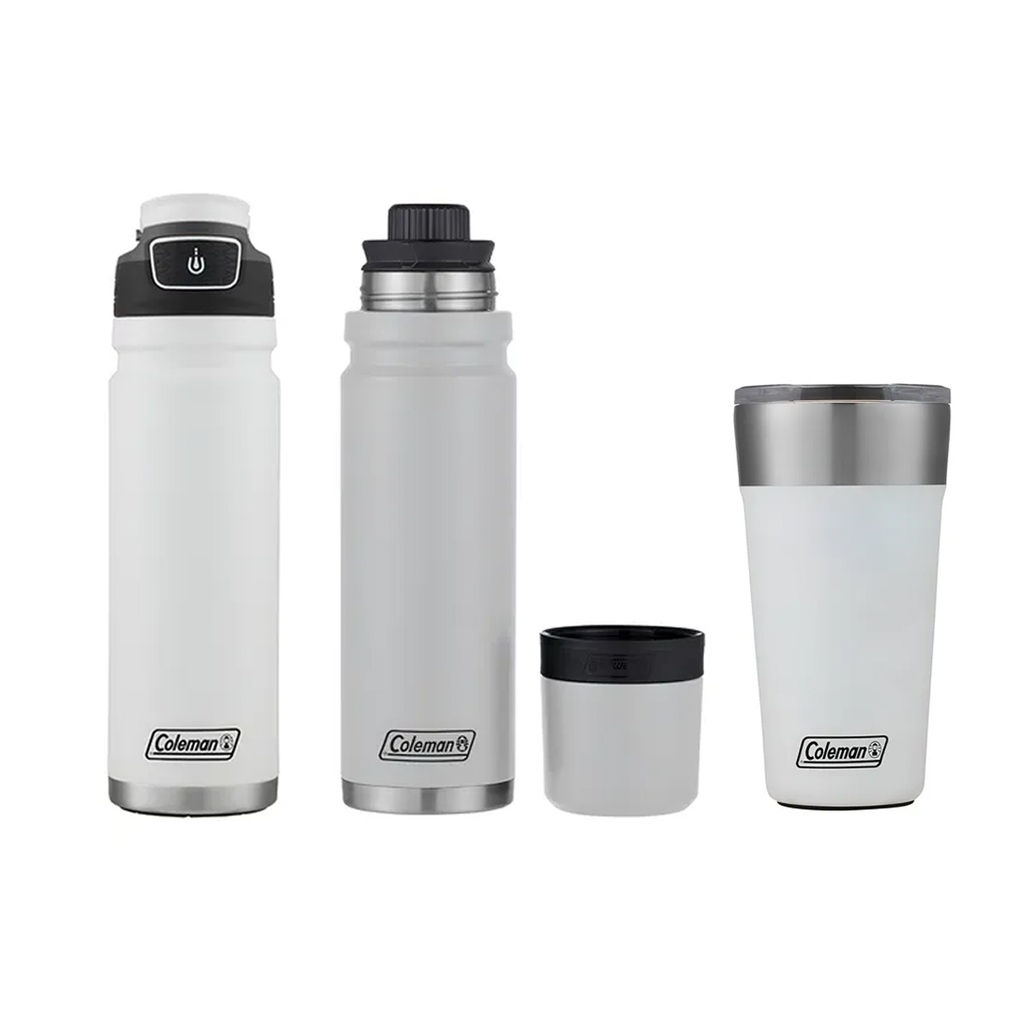 Combo Termo + Botella 700ml + Vaso Termico 600ml Coleman