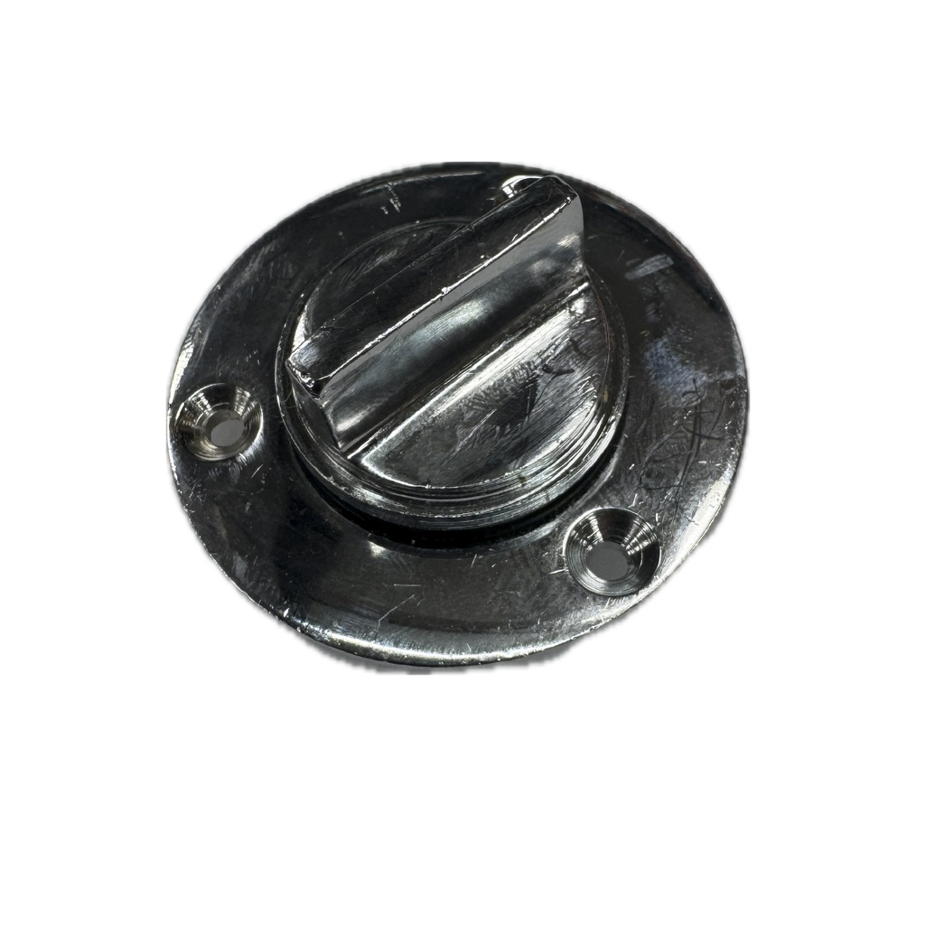 Tapón De Achique Bronce Cromado 46 mm