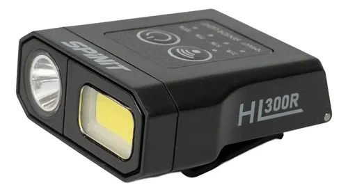 Linterna Minero De Cabeza Frontal Recargable Spinit Hl300r