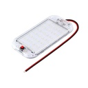 Plafon Led Smd Acrilico Tecla On Off Motor Home Rodante 15cm
