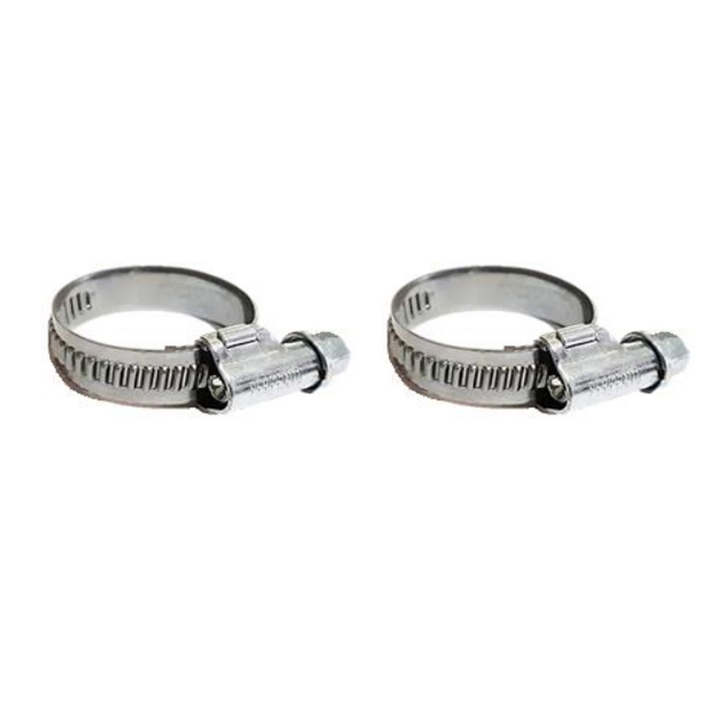 Abrazadera 10-16mm Banda Acero 7mm Estampada x2