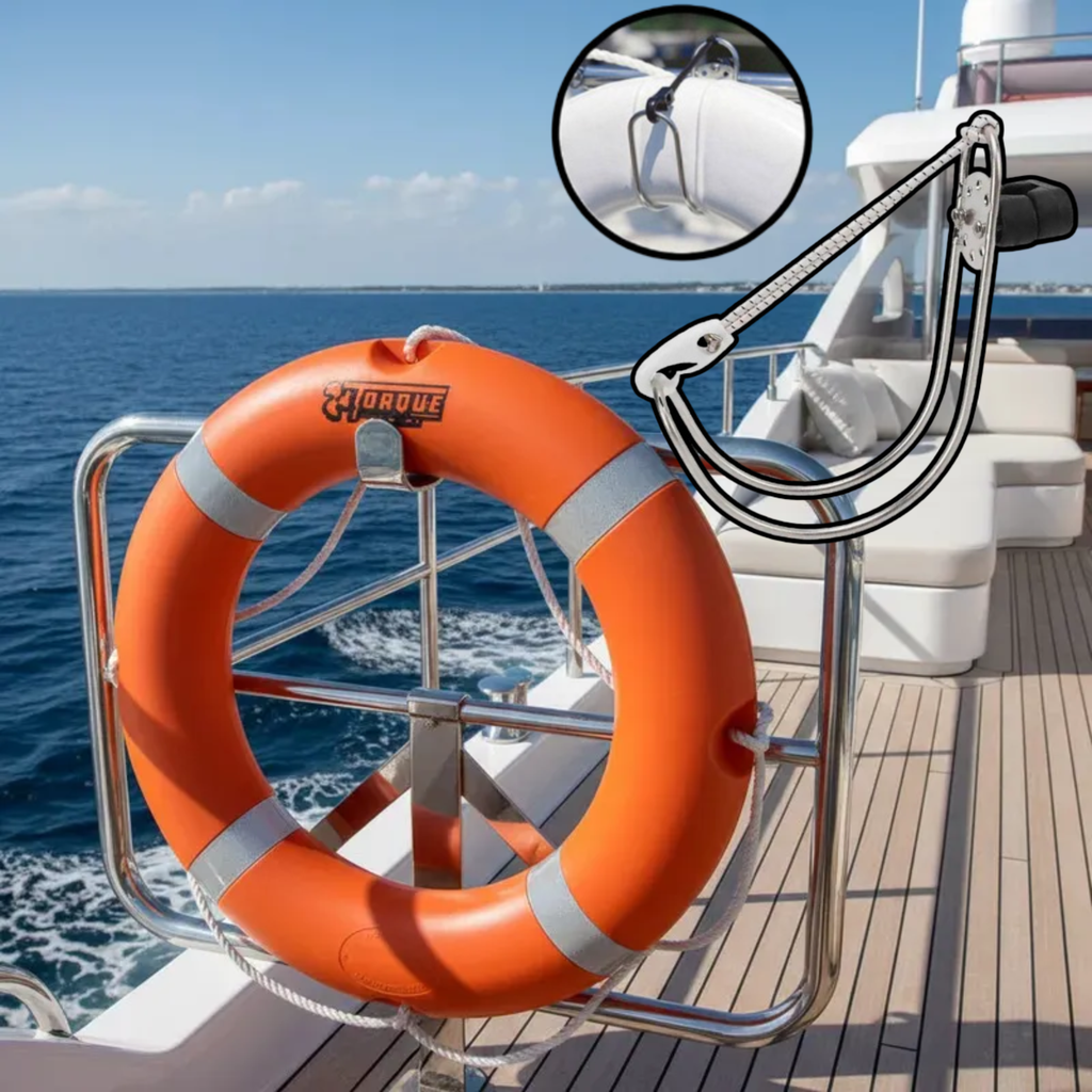 Salvavidas Circular Reglamentario Reflectivo Con Soporte