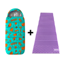 Bolsa Dormir Infantil + Aislante Plegable Awayco Camping Bolsa Aqua - Aislante Violeta 