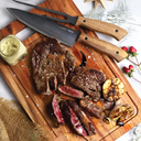 SET TABLA + CUCHILLO + TENEDOR PRM WAYU