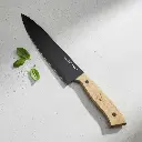 Cuchillo Profesional Chef Carne Mango De Madera Wayu Prm