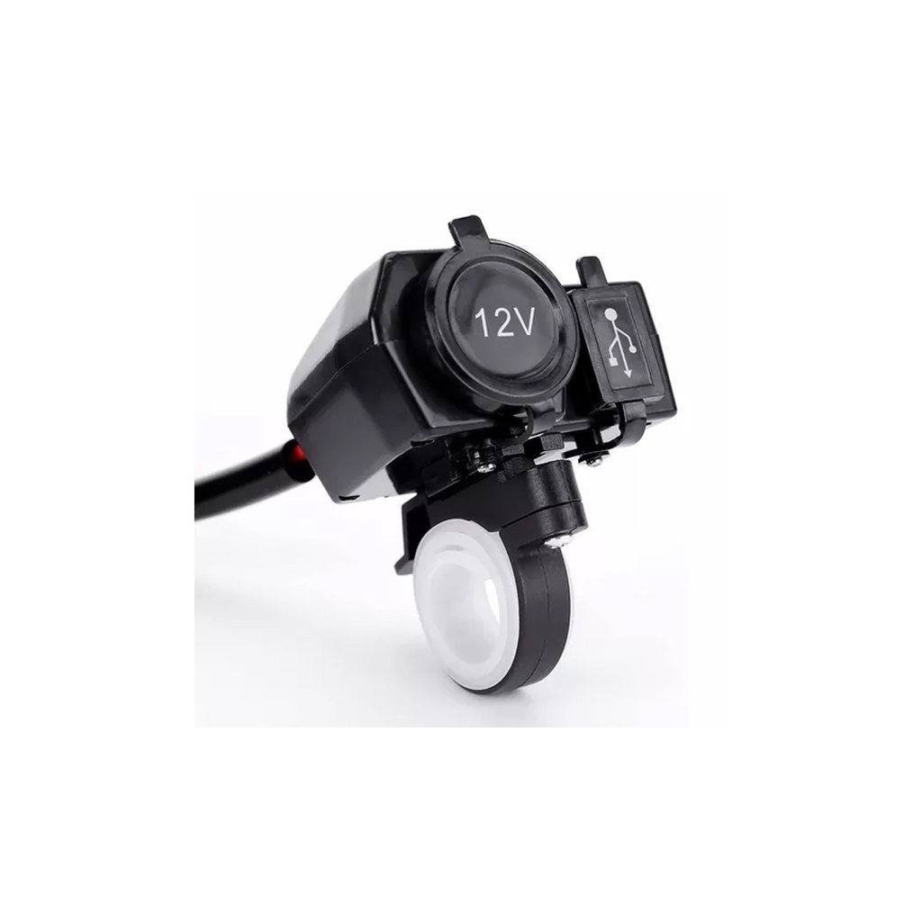 Cargador Usb Para Moto Scooter Cuatriciclo