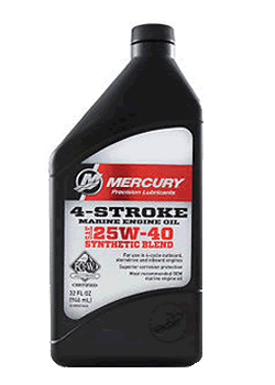 [NAV-8M0078629] Aceite 4t De Motor Mercury 25w40 Semi Sintetico