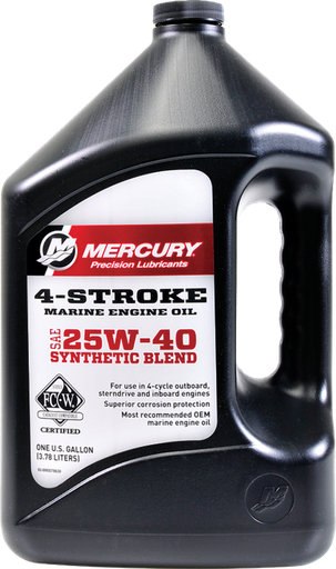 [NAV-8M0078630] Aceite 4t Mercury Sintetico 25w40 1 Galon